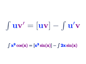 intégration par parties