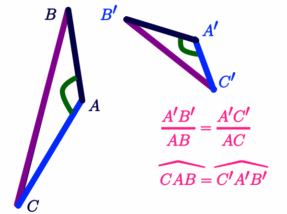 triangles semblables